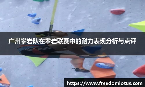 广州攀岩队在攀岩联赛中的耐力表现分析与点评